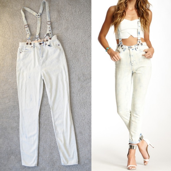 Dittos Denim - NWT ASOS Dittos Suspender High-rise Skinny Jean